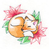 Soft Sleepy Christmas Fox