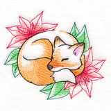 Soft Sleepy Christmas Fox