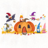 Halloween Gnome Border