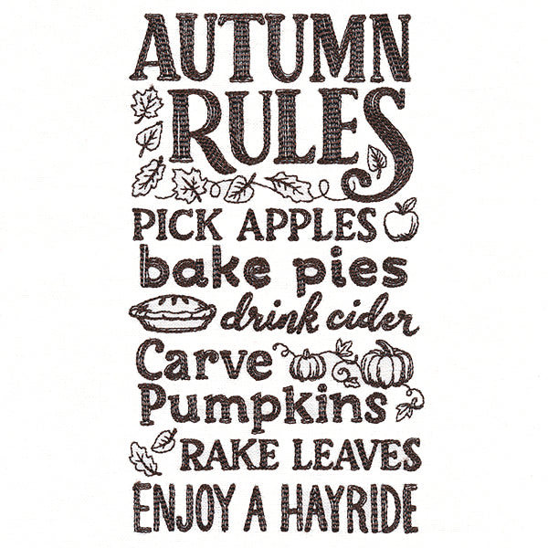 Autumn Rules