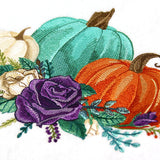 Floral Pumpkin Trio in Watercolor