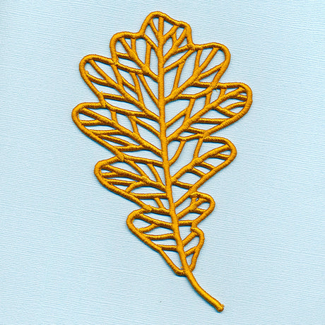 Fancy Autumn Oak Leaf (Lace)