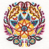 Vibrant Jacobean Autumn Medallion
