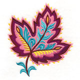 Vibrant Jacobean Maple Leaf