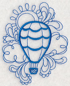 Doodle Hot Air Balloon
