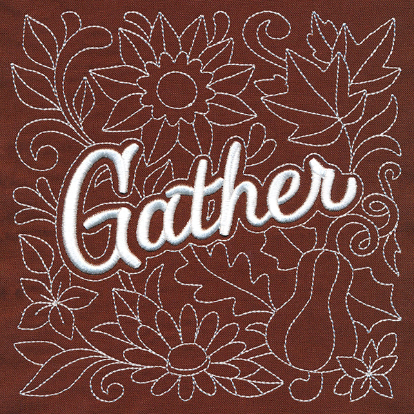 Autumn Blessings - Gather (Puff Foam)