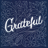 Autumn Blessings - Grateful (Puff Foam)