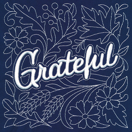 Autumn Blessings - Grateful (Puff Foam)