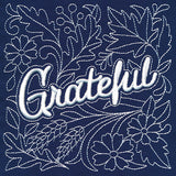 Autumn Blessings - Grateful (Puff Foam)