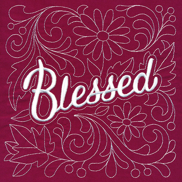 Autumn Blessings - Blessed (Puff Foam)