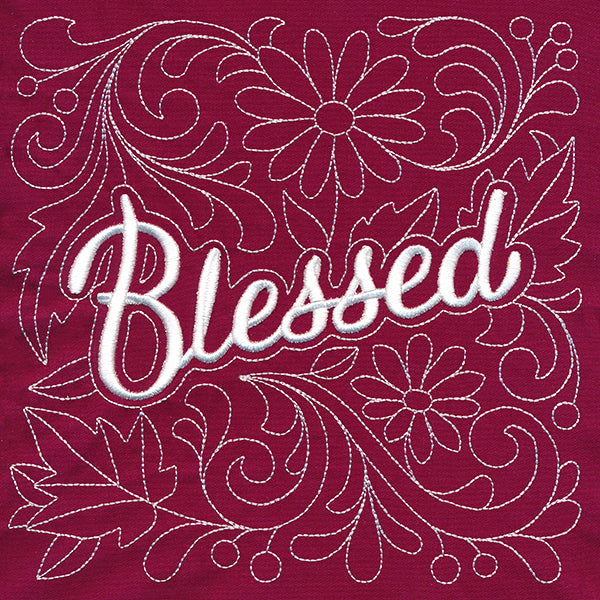 Autumn Blessings - Blessed (Puff Foam)