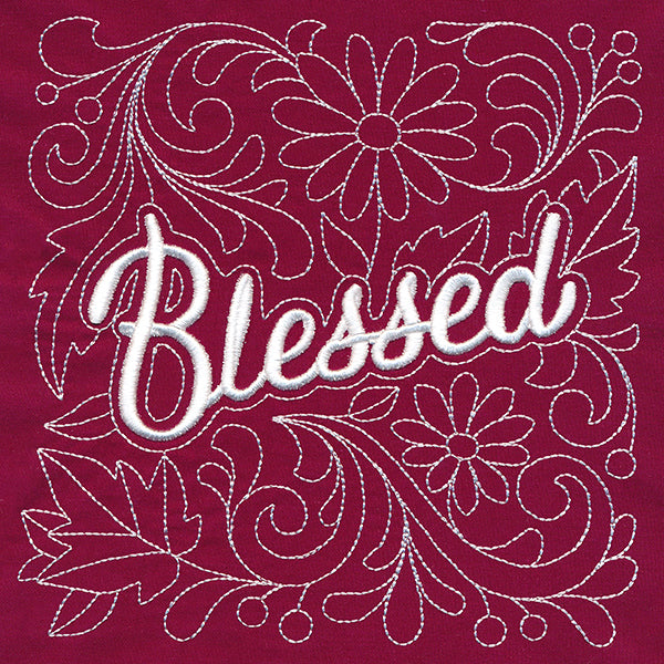 Autumn Blessings - Blessed (Puff Foam)