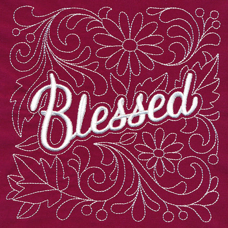 Autumn Blessings - Blessed (Puff Foam)