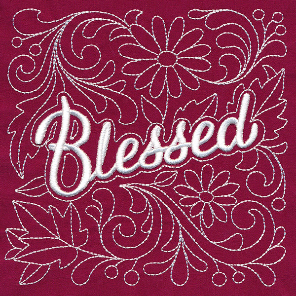 Autumn Blessings - Blessed (Puff Foam)