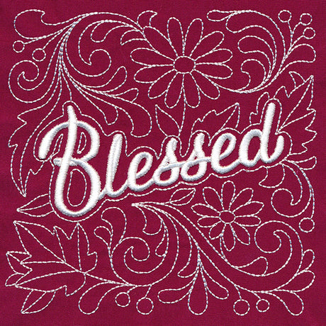 Autumn Blessings - Blessed (Puff Foam)