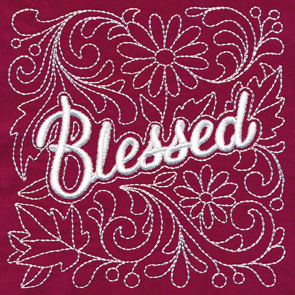 Autumn Blessings - Blessed (Puff Foam)