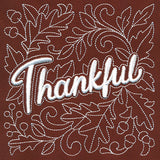 Autumn Blessings - Thankful (Puff Foam)