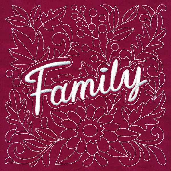 Autumn Blessings - Family (Puff Foam)