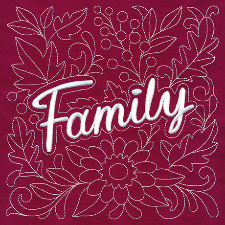 Autumn Blessings - Family (Puff Foam)