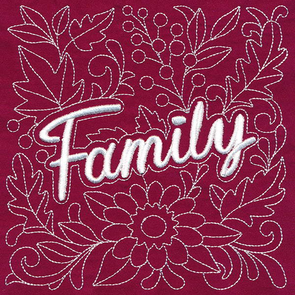 Autumn Blessings - Family (Puff Foam)