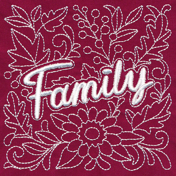 Autumn Blessings - Family (Puff Foam)