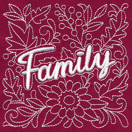 Autumn Blessings - Family (Puff Foam)