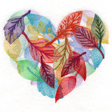 Falling Leaves Heart