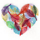 Falling Leaves Heart