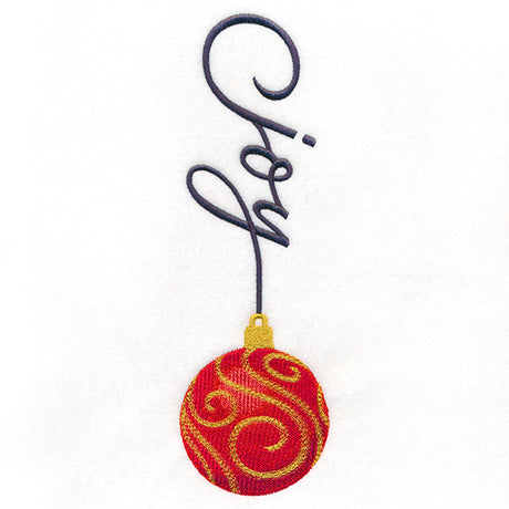 Joy Christmas Ornament