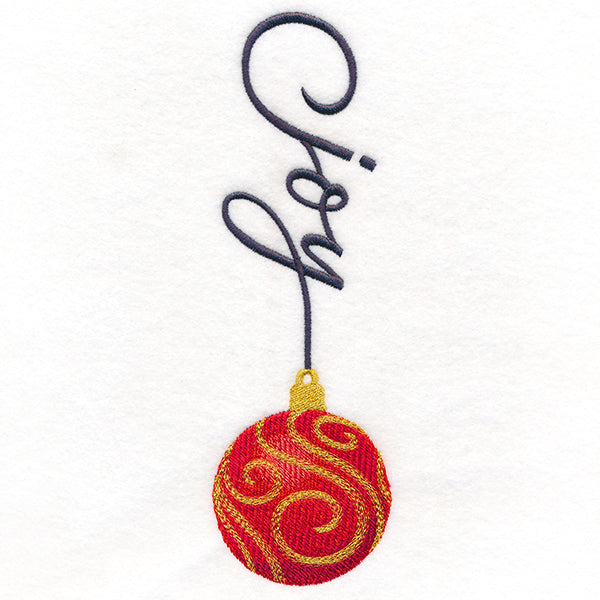 Joy Christmas Ornament
