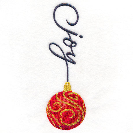 Joy Christmas Ornament