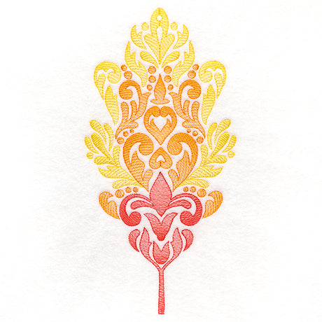 Fanciful Fall Oak Leaf
