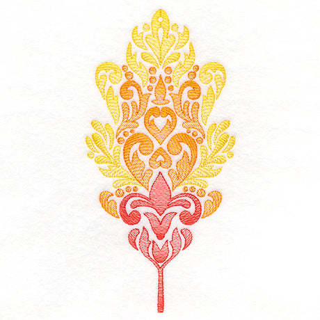 Fanciful Fall Oak Leaf