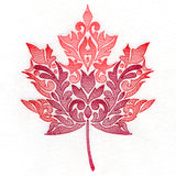 Fanciful Fall Maple Leaf