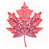 Fanciful Fall Maple Leaf