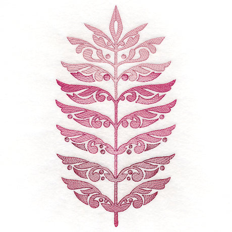 Fanciful Fall Walnut Leaf