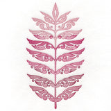 Fanciful Fall Walnut Leaf