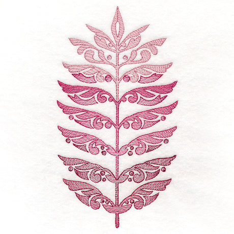 Fanciful Fall Walnut Leaf