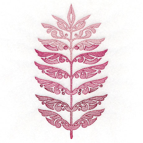 Fanciful Fall Walnut Leaf