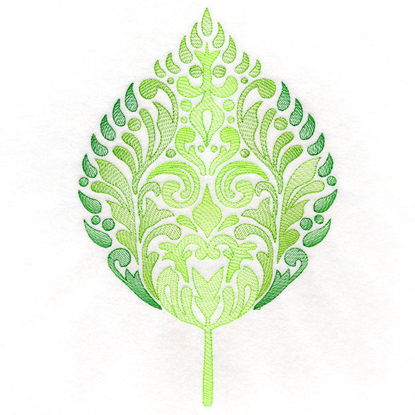 Fanciful Fall Birch Leaf