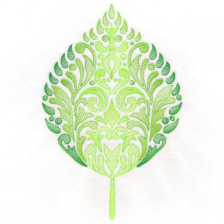 Fanciful Fall Birch Leaf