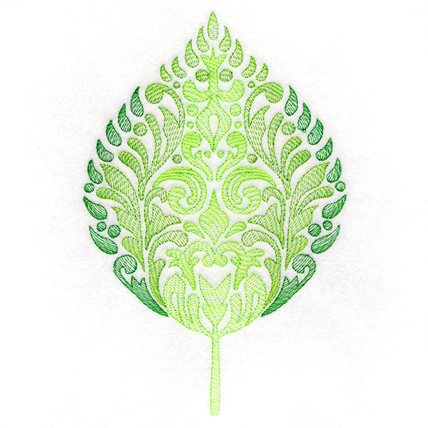 Fanciful Fall Birch Leaf