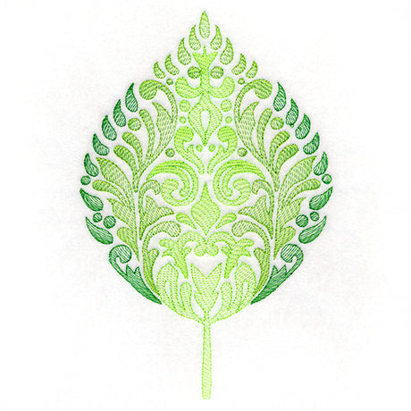 Fanciful Fall Birch Leaf