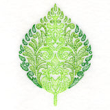 Fanciful Fall Birch Leaf