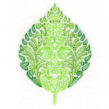 Fanciful Fall Birch Leaf