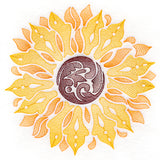 Fanciful Fall Sunflower