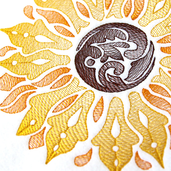 Fanciful Fall Sunflower