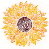 Fanciful Fall Sunflower