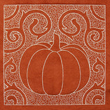 Filigree Harvest Pumpkin (Trapunto)