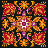 Kaleidoscope of Leaves Square